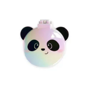 BROSSE RONDE AVEC MIROIR PANDA - LEGAMI