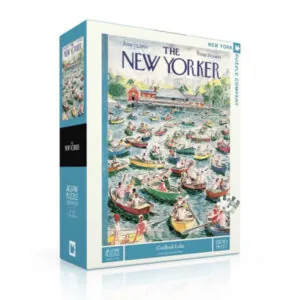 PUZZLE NYPC - COUVERTURE DU NEW YORKER PAR G. PRICE : EMBOUTEILLAGE SUR LE LAC  - 1500 PIECES