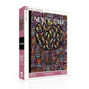 PUZZLE NYPC - COUVERTURE DU NEW YORKER PAR EDWARD STEED : JARDIN ENCHANTE - 1000 PIECES