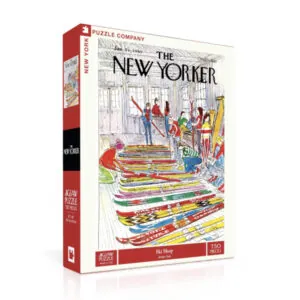 PUZZLE NYPC - COUVERTURE DU NEW YORKER PAR A. GETZ : MAGASIN DE SKI - 750 PIECES