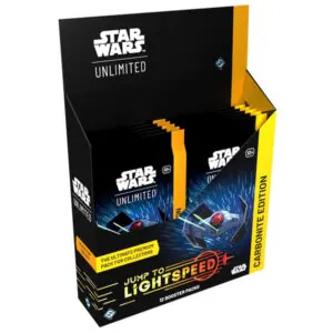 STAR WARS UNLIMITED - JUMP TO LIGHTSPEED - BOÎTE DE 12 BOOSTERS COLLECTOR (VO)