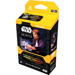 STAR WARS UNLIMITED - PASSAGE EN VITESSE LUMIÈRE - DECK DE DÉMARRAGE - HAN SOLO