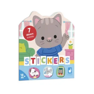 CAHIER DE STICKERS LA MAISON - JANOD