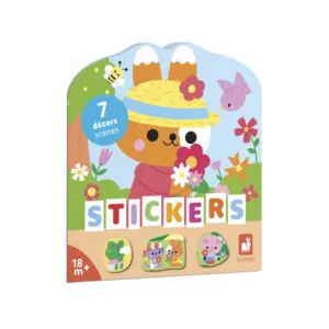 CAHIER DE STICKERS LA CAMPAGNE - JANOD
