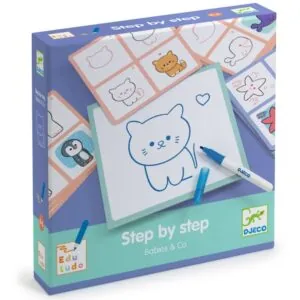 COFFRET DESSINS STEP BY STEP BABIES - DJECO