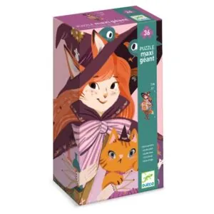 PUZZLE GEANT DJECO : LILY LA SORCIERE - 36 PIECES