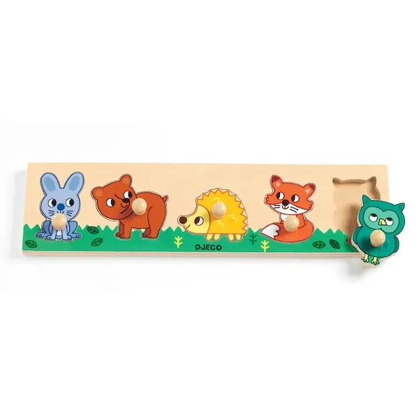 PUZZLE ENCASTREMENT FOREST'N'CO - DJECO – Image 2