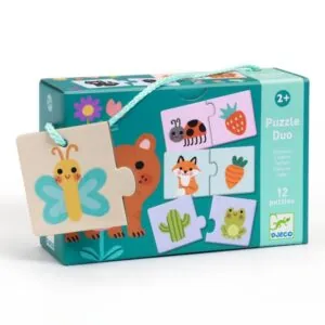 PUZZLE DJECO DUO COULEURS - 2 PIECES