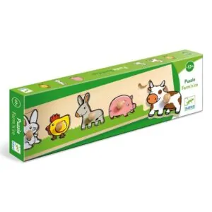 PUZZLE ENCASTREMENT FARM'N'CO - DJECO