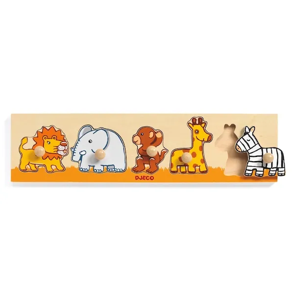 PUZZLE ENCASTREMENT SAVA'N'CO - DJECO – Image 2