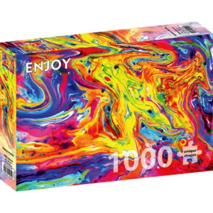 PUZZLE ENJOY : RAINBOW MARBLE - 1000 PIECES