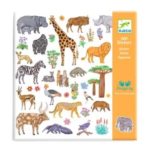 POCHETTE STICKERS KENYA - DJECO