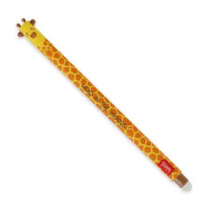 STYLO A ENCRE GEL EFFAÇABLE - ERASABLE PEN GIRAFE - LEGAMI