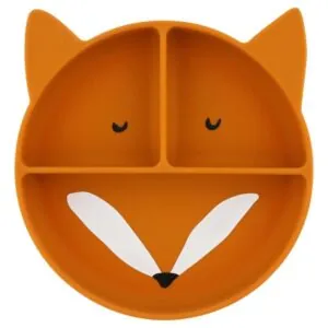 ASSIETTE A COMPARTIMENT AVEC VENTOUSE MR FOX - TRIXIE