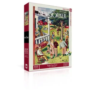 PUZZLE NYPC - COUVERTURE DU NEW YORKER PAR W. STEIG : EAGLE'S NEST HOTEL - 1000 PIECES