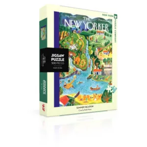 PUZZLE NYPC - COUVERTURE DU NEW YORKER PAR I. KARASZ : VACANCES D'ETE - 500 PIECES