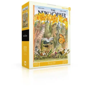 PUZZLE NYPC - COUVERTURE DU NEW YORKER PAR E. SOREL : PERIODE DE FLORAISON - 1500 PIECES