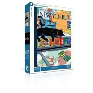 PUZZLE NYPC - COUVERTURE DU NEW YORKER PAR K. JORDAN : BODEGA CAT - 1000 PIECES