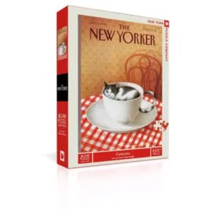 PUZZLE NYPC - COUVERTURE DU NEW YORKER PAR G. DOGAN EKSIOGLU: CATTUCCINO - 1000 PIECES