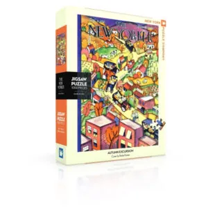 PUZZLE NYPC - COUVERTURE DU NEW YORKER PAR I. KARASZ : EXCURSION D'AUTOMNE - 1000 PIECES