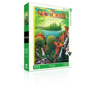 PUZZLE NYPC - COUVERTURE DU NEW YORKER PAR B. KNOX : PLANTHATTAN - 1000 PIECES