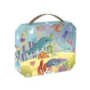 PUZZLE FRISE JANOD : LES ANIMAUX MARINS - 36 PIECES