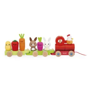 TRAIN EN BOIS FERME - JANOD