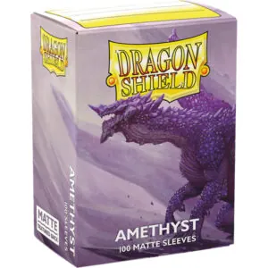 100 DRAGON SHIELD MATTE - AMETHYST