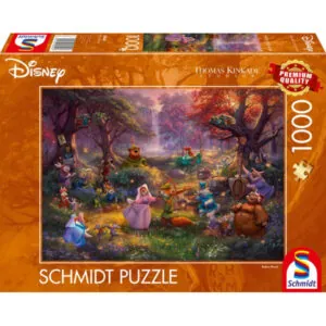 PUZZLE SCHMIDT DISNEY - T. KINKADE : ROBIN DES BOIS - 1000 PIECES