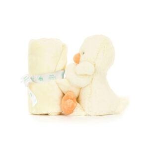 PELUCHE CANETON ET CARRE DOUCEUR - JELLYCAT
