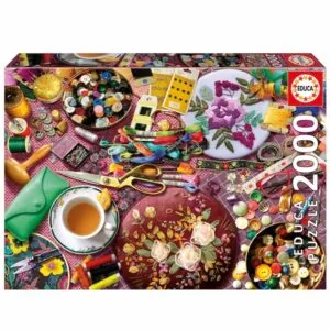 PUZZLE EDUCA : LA TABLE DE COUTURE - 2000 PIECES