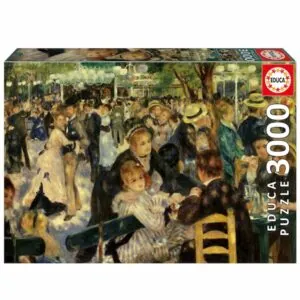 PUZZLE EDUCA : P.A RENOIR : DANSE AU MOULIN DE LA GALETTE : 3000 PIECES