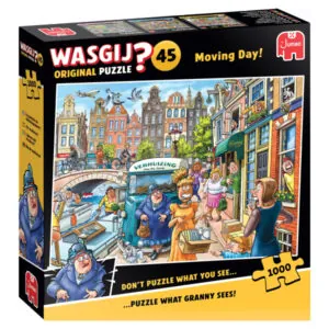 PUZZLE WASGIJ - ORIGINAL 45 : LA JOURNEE DU DEMENAGEMENT - 1000 PIECES