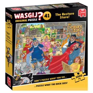 PUZZLE WASGIJ - ORIGINAL 41 : RESTAURATION COMPLETE - 1000 PIECES