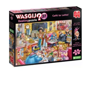 PUZZLE WASGIJ - DESTINY 27 : DU PETIT NOIR AU CAFE LATTE - 1000 PIECES