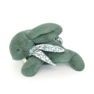 PELUCHE LAPIN DOUDOU VERT SAUGE - DOUDOU ET COMPAGNIE