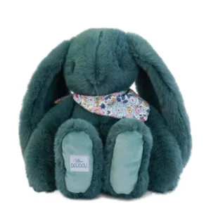 PELUCHE LAPIN FLEURETTE EUCALYPTUS 35 CM - DOUDOU ET COMPAGNIE