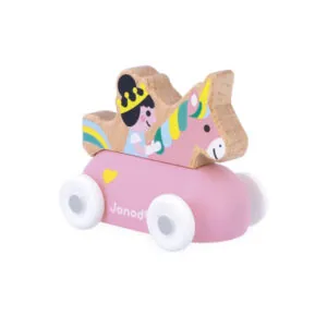 ROULANT PRINCESSE EN BOIS ROYAUME ENCHANTE CROSS ROADS - JANOD