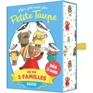 JEU DES 5 FAMILLES PETITE TAUPE - AUZOU