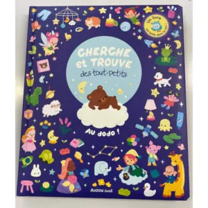 LIVRE CHERCHE ET TROUVE DES TOUT PETITS AU DODO - AUZOU