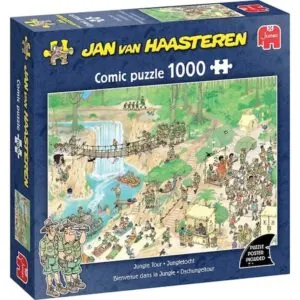PUZZLE JAN VAN HAASTEREN : BIENVENUE DANS LA JUNGLE - 1000 PIECES
