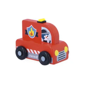 CAMION DE POMPIERS EN BOIS VILLE CROSS ROADS - JANOD