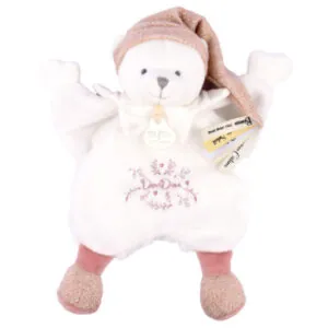 DOUDOU 25 ANS - OURS ROSE - DOUDOU ET COMPAGNIE