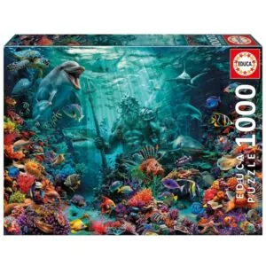 PUZZLE EDUCA : RECIF DE CORAIL POSEIDON - 1000 PIECES