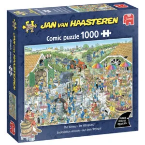 PUZZLE JAN VAN HAASTEREN : EXPLOITATION VINICOLE - 1000 PIECES