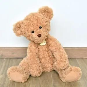 PELUCHE OURS VINTAGE MIEL 50CM - HISTOIRE D'OURS