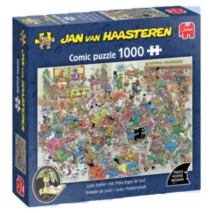 PUZZLE JAN VAN HAASTEREN : BATAILLE DE LUDO - 1000 PIECES