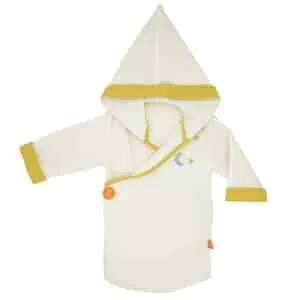 KIMONO NID D'ABEILLE ECRU - L'OISEAU BATEAU