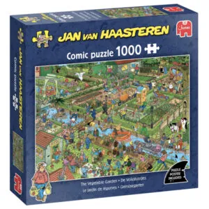 PUZZLE JAN VAN HAASTEREN : LE JARDIN DE LEGUMES - 1000 PIECES