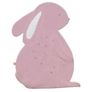 TAPIS LAPIN VIEUX ROSE - L'OISEAU BATEAU